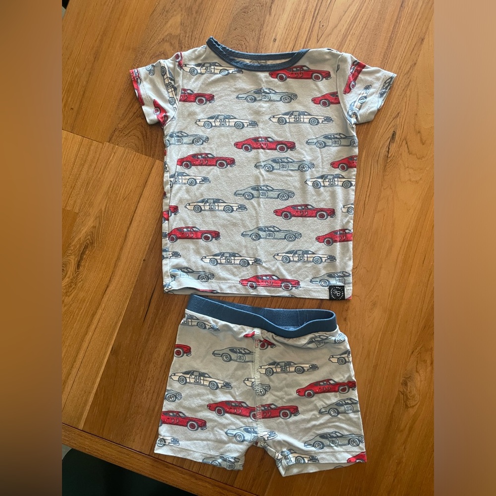 Sweet Bamboo Summer PJs Size 18-24 months - GUC